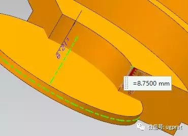 NX10实例教程——轴承支撑底座（对称特征中关联添加以及差异细节调整）的图26